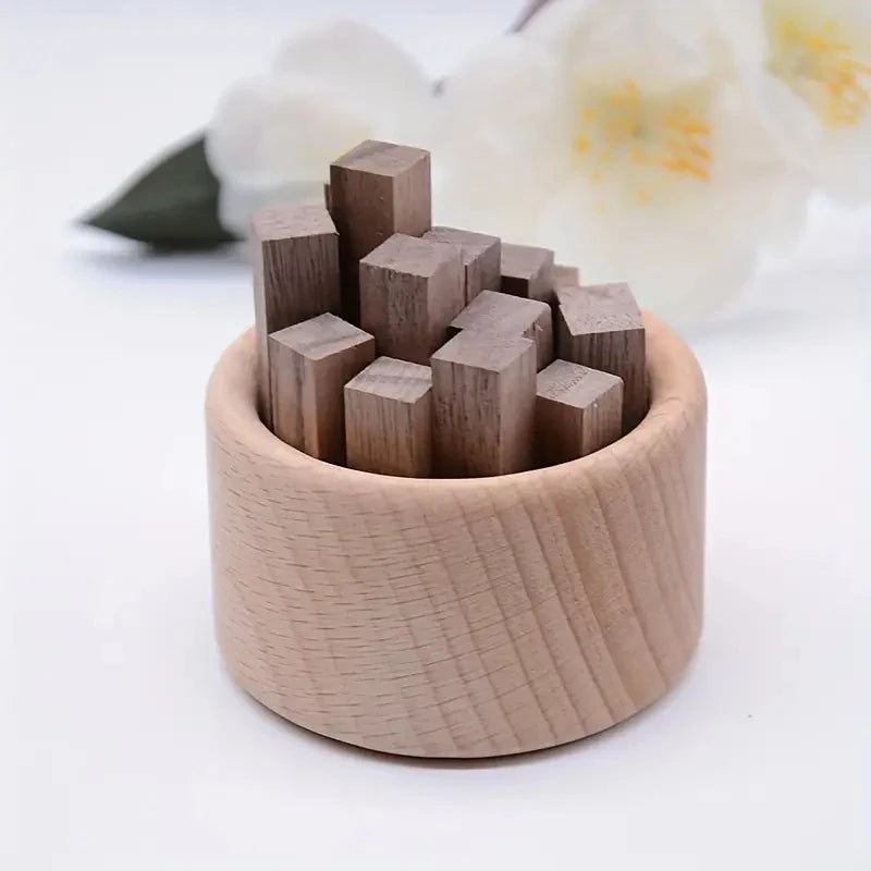 Wooden Essential Oil Diffuser — Fireless Aroma Stone
