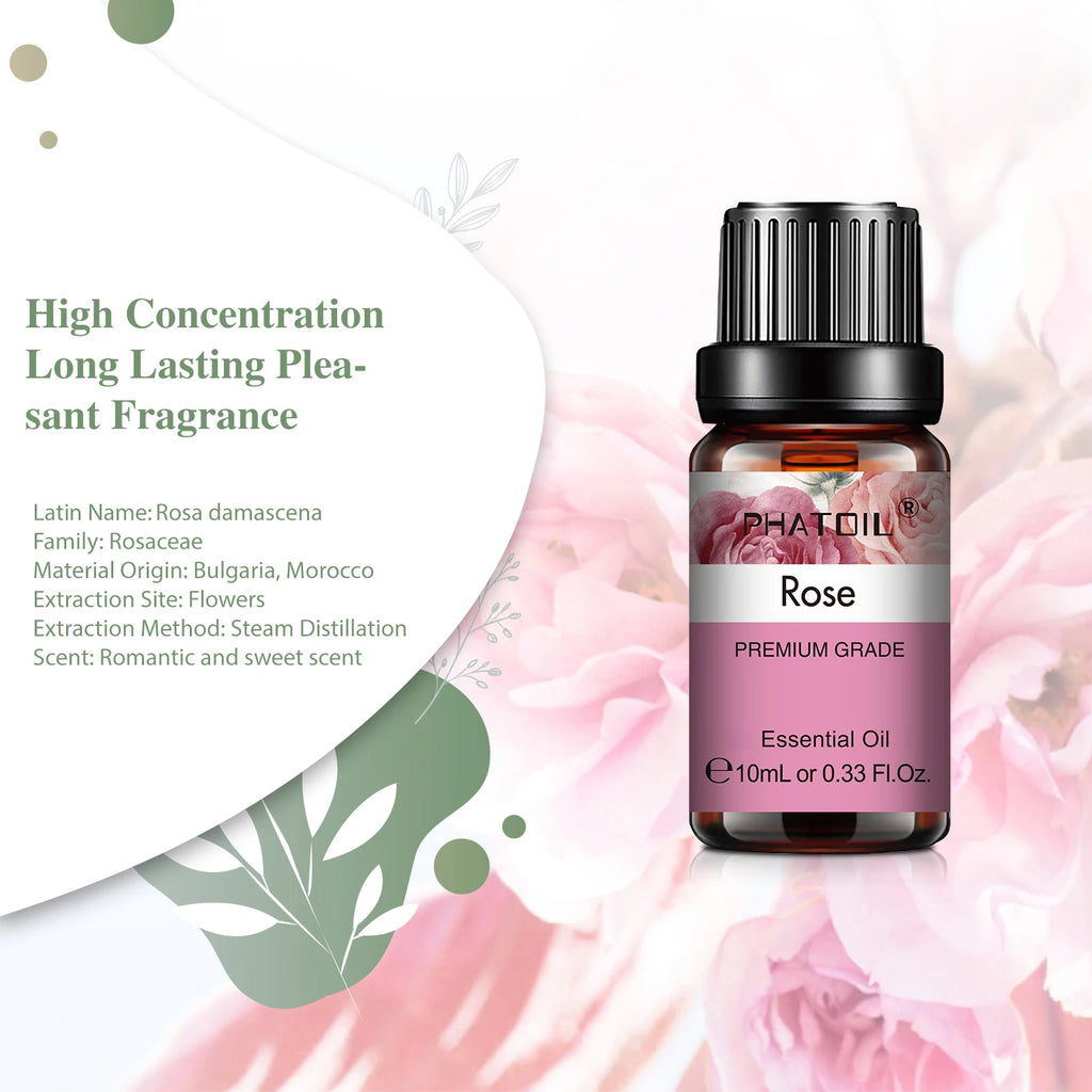 Pure Aromatherapy Essential Oil — Calming Scent Collection (10ml)