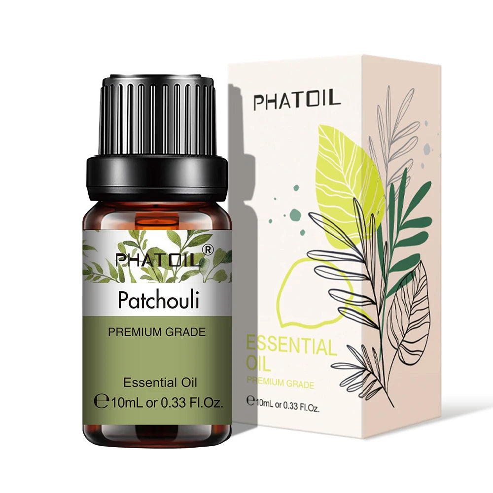 Pure Aromatherapy Essential Oil — Calming Scent Collection (10ml)