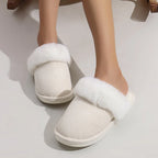 Cozy Faux Suede Slippers