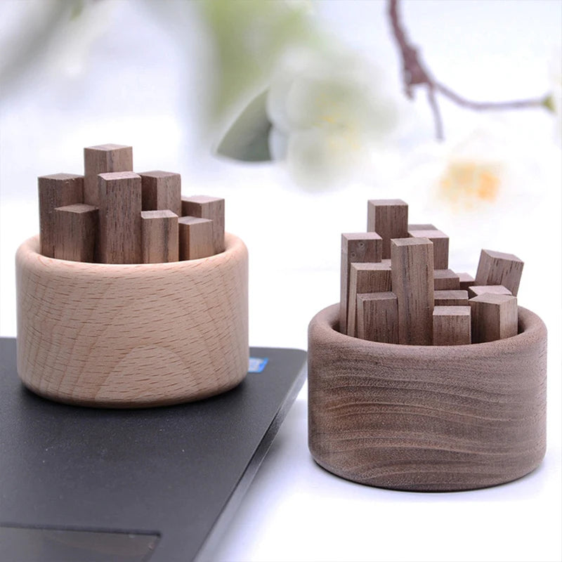 Wooden Essential Oil Diffuser — Fireless Aroma Stone