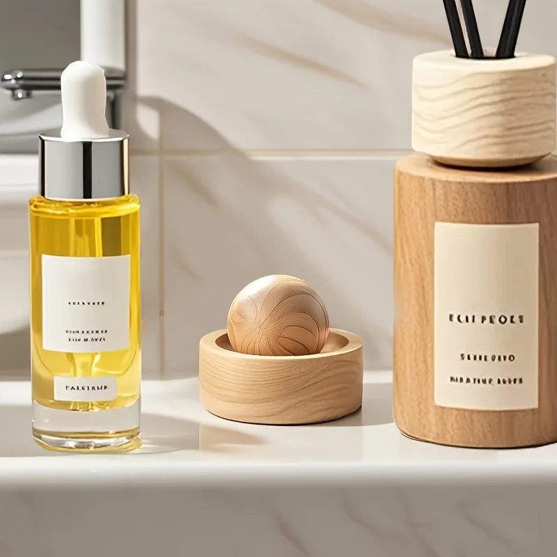 Mini Wooden Diffuser — Portable Home Freshener