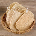 Natural Loofah Exfoliating Set — Bamboo Fiber Spa Pads (10pcs)