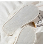 Cozy Crossband Fuzzy Slippers