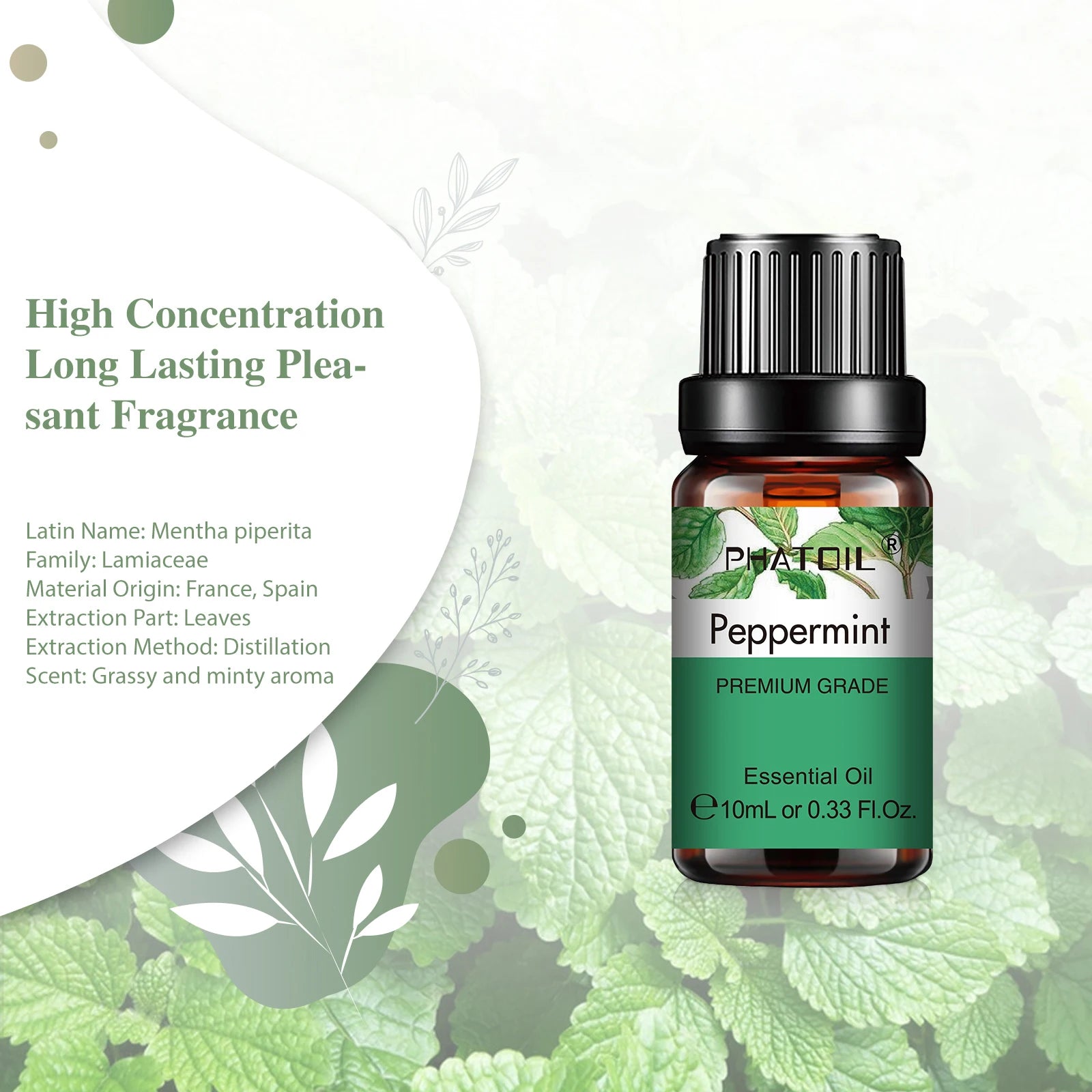 Pure Aromatherapy Essential Oil — Calming Scent Collection (10ml)