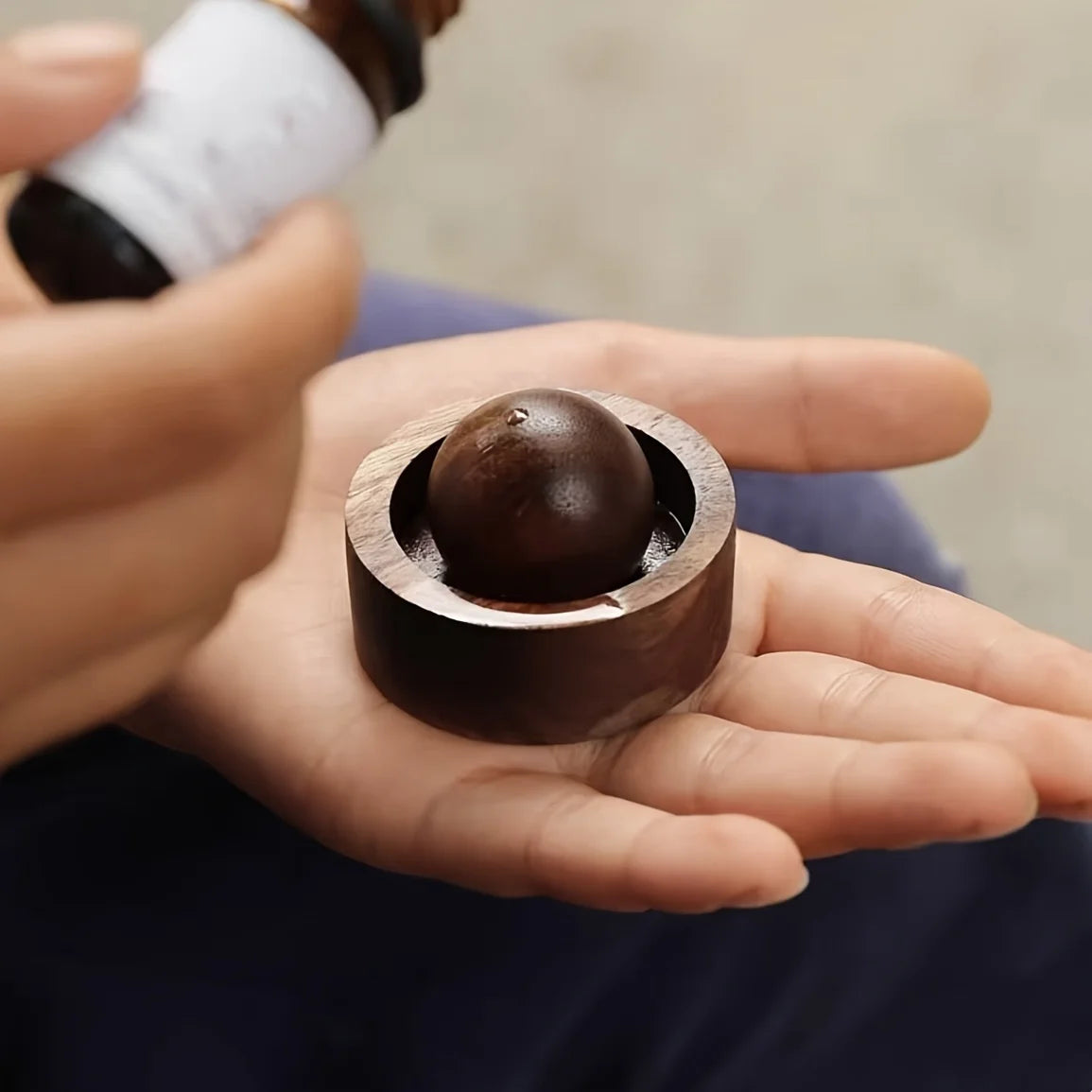 Mini Wooden Diffuser — Portable Home Freshener