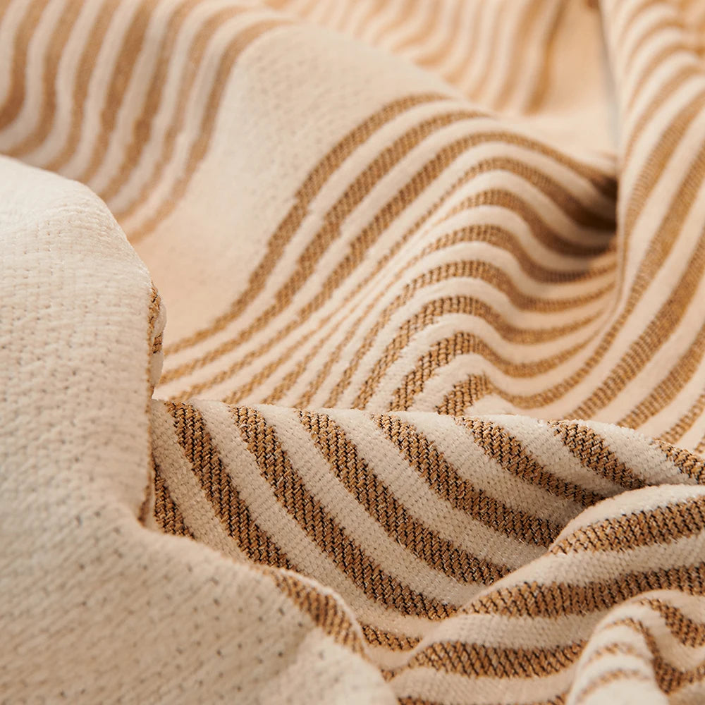 Nordic Tassel Throw Blanket — Four-Season Sofa Cover