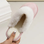 Cozy Faux Suede Slippers