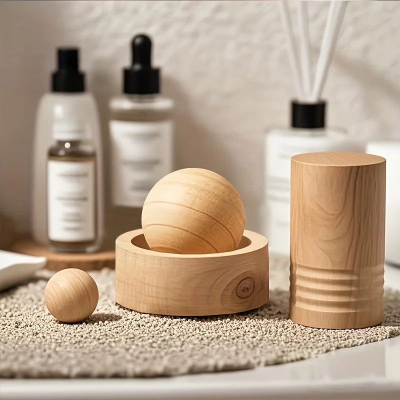 Mini Wooden Diffuser — Portable Home Freshener