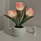 Tulip Flower Table Lamp — Soft Decorative Ambient Light